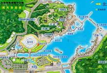 大连老虎滩公园导游图